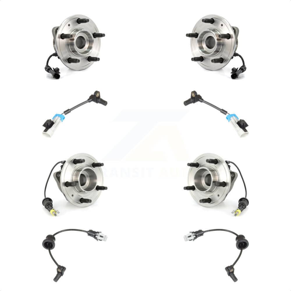 Kugel - K7S-102982 - Front and Rear Wheel Bearing and Hub Assembly Kits