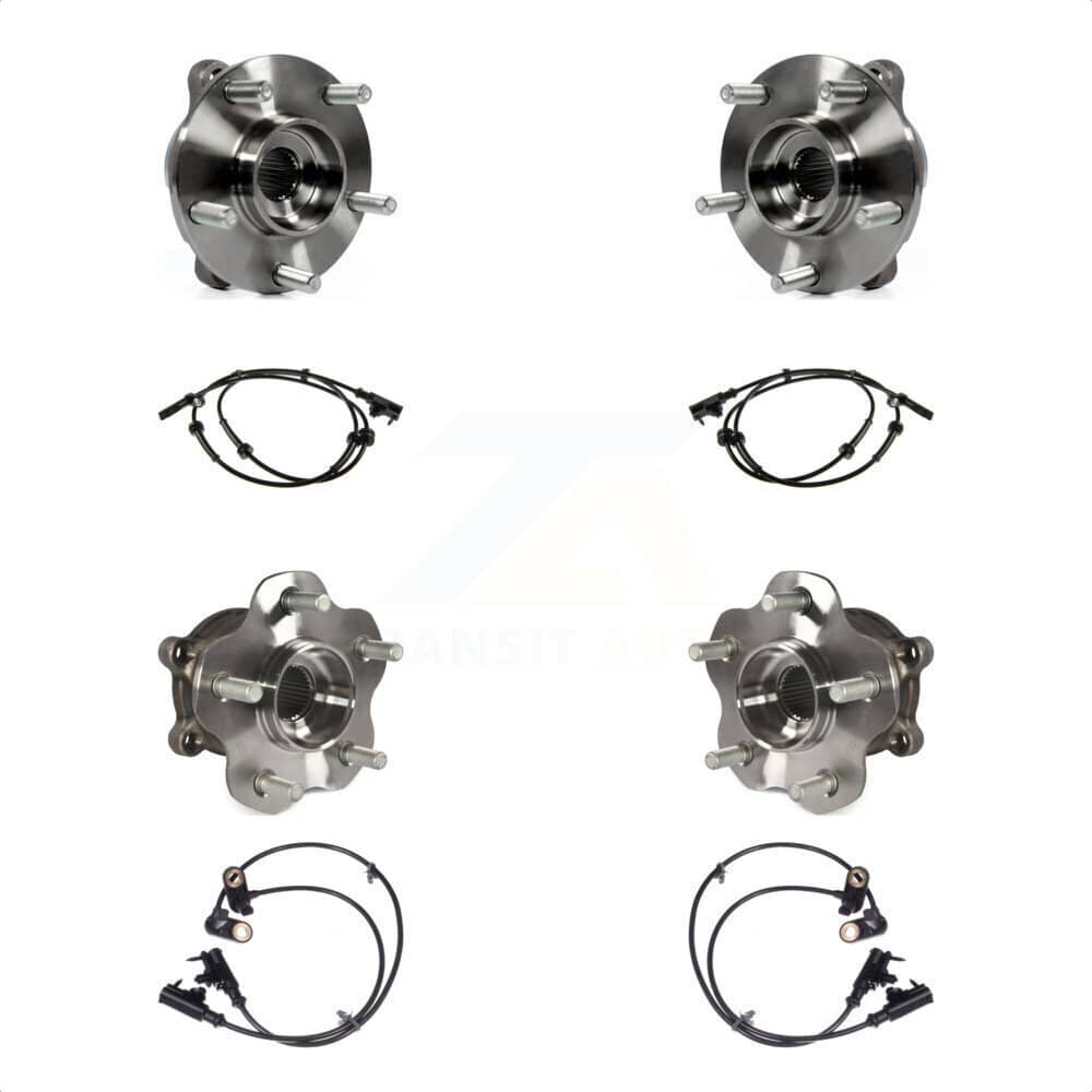 Kugel - K7S-102986 - Front and Rear Wheel Bearing and Hub Assembly Kits