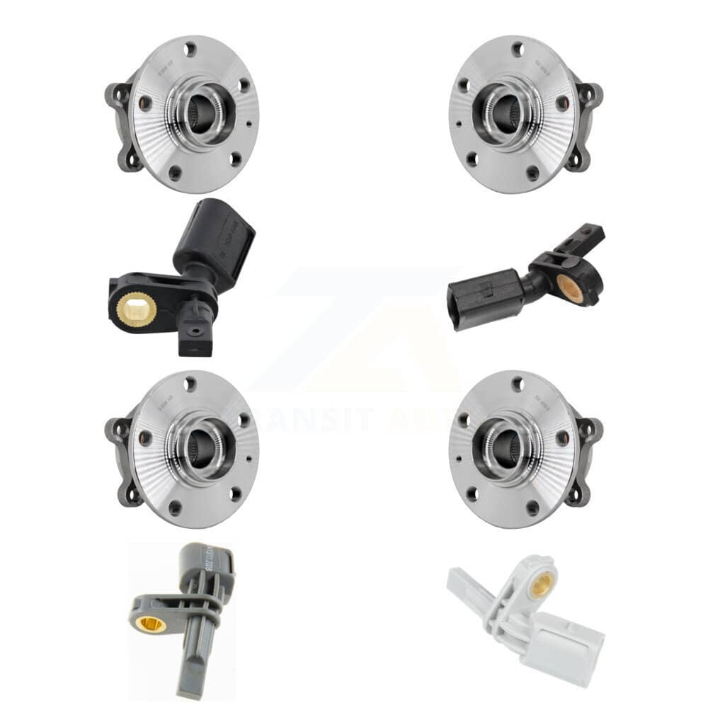 Kugel - K7S-103286 - Front and Rear Wheel Bearing and Hub Assembly Kits