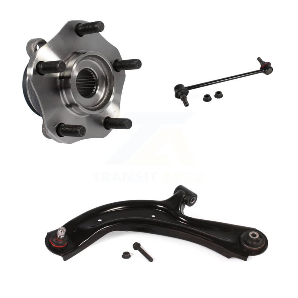 Transit Auto - K7T-101845 - Front Left Wheel Bearing and Hub Assembly Kits