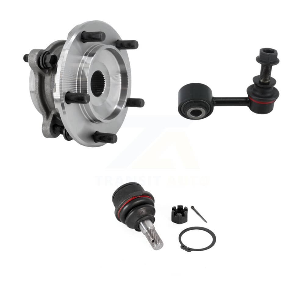 Transit Auto - K7T-103811 - Front Left Wheel Bearing and Hub Assembly Kits
