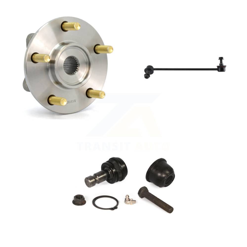 Transit Auto - K7T-103843 - Front Left Wheel Bearing and Hub Assembly Kits