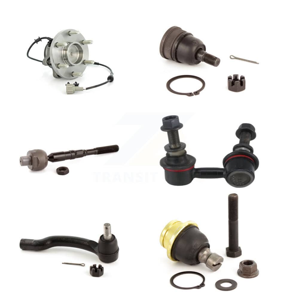 Transit Auto - K7T-107176 - Front Left Wheel Bearing and Hub Assembly Kits
