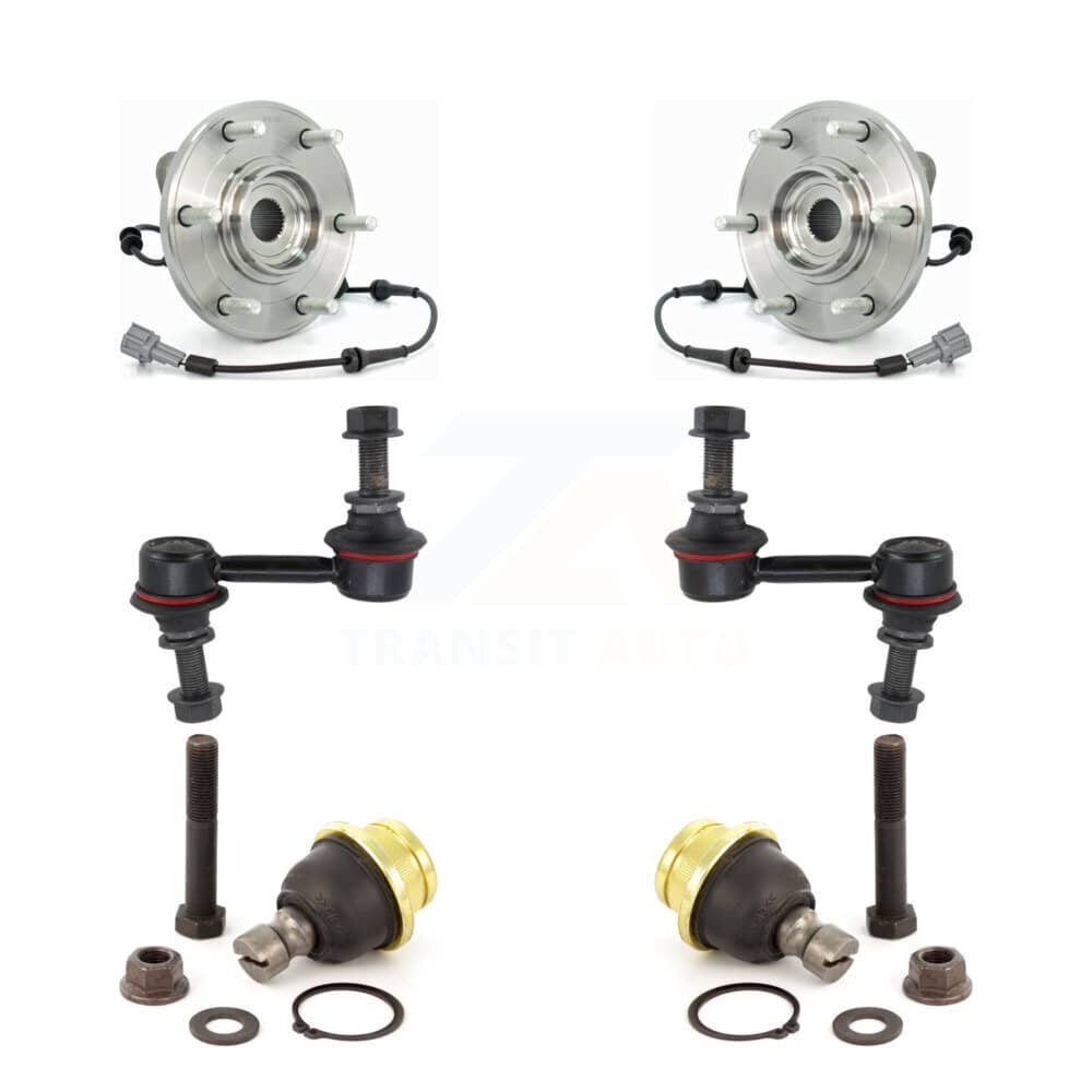 Transit Auto - K7T-109256 - Front Wheel Bearing and Hub Assembly Kits