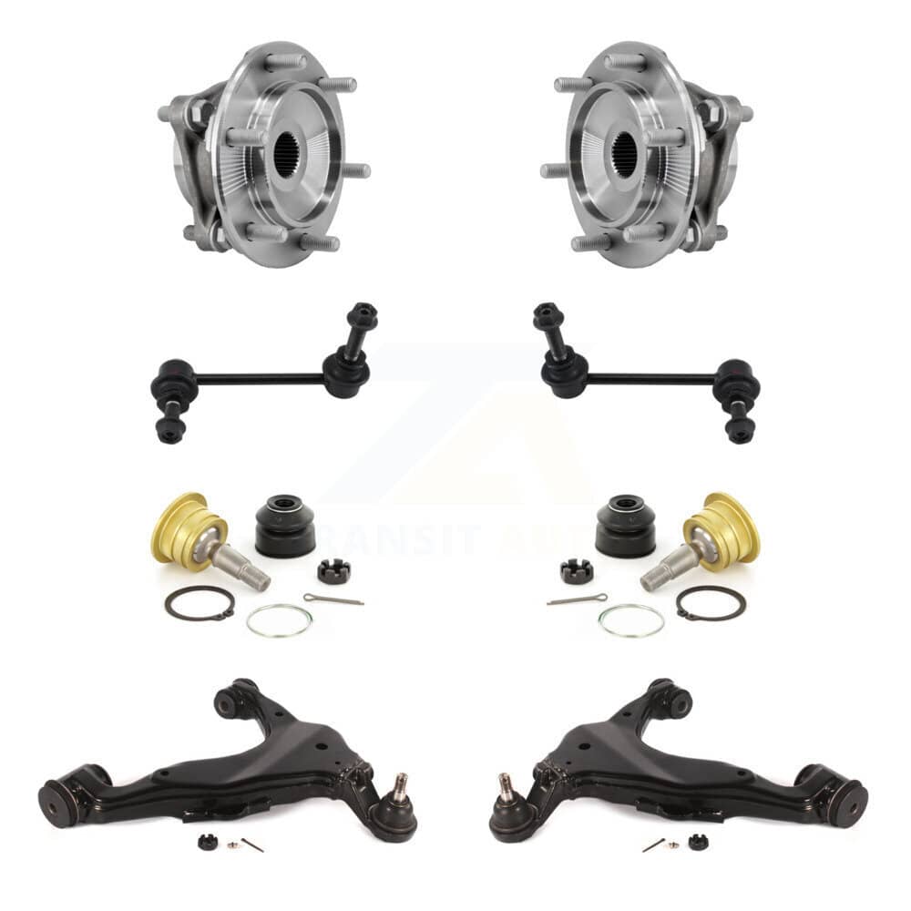 Transit Auto - K7T-110264 - Front Wheel Bearing and Hub Assembly Kits