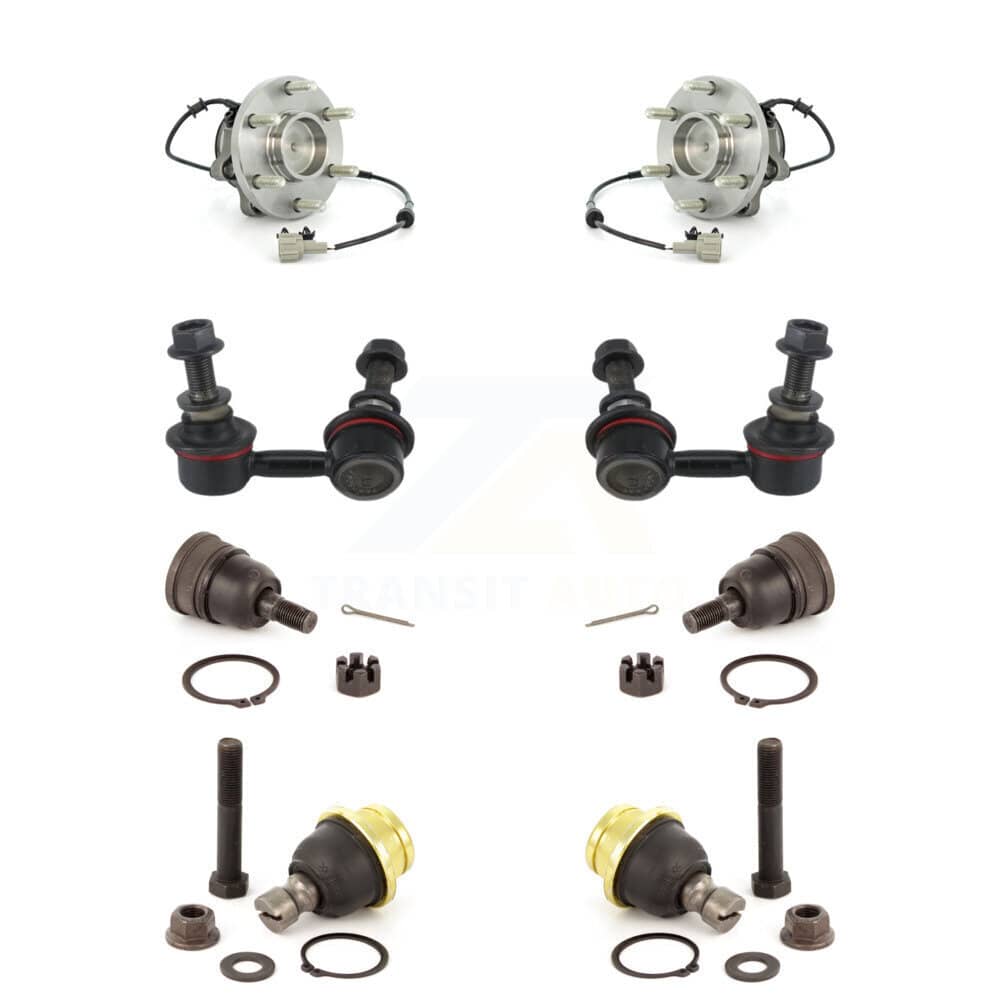 Transit Auto - K7T-110754 - Front Wheel Bearing and Hub Assembly Kits
