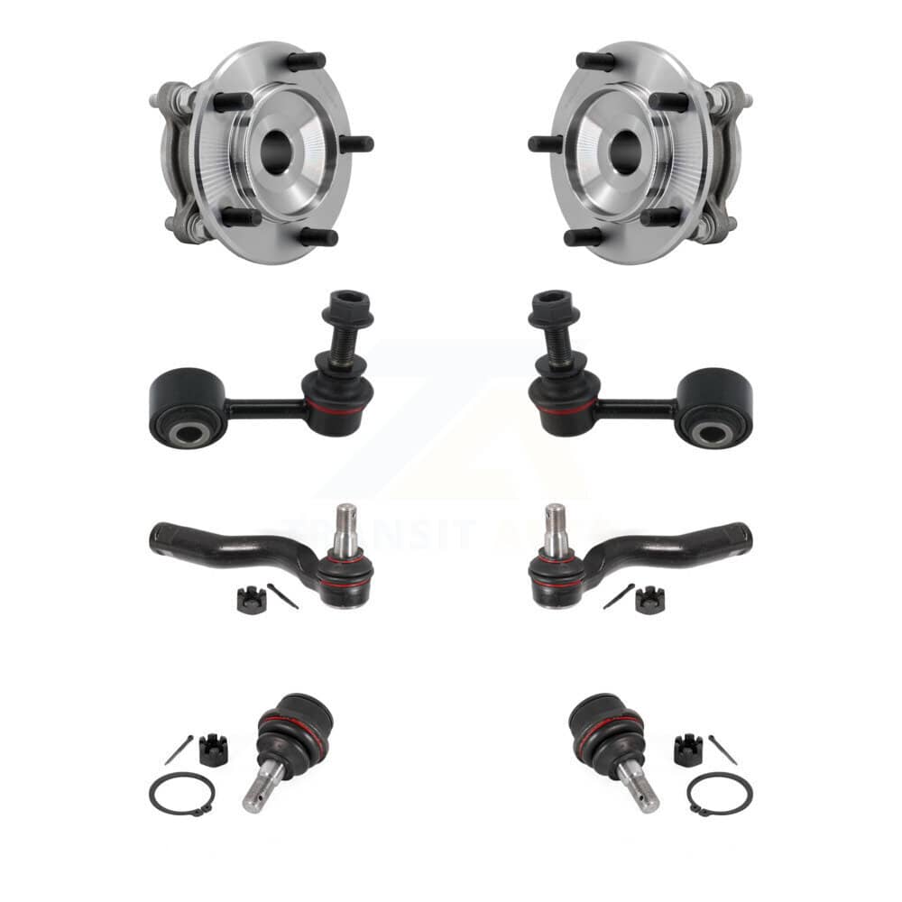 Transit Auto - K7T-111674 - Front Wheel Bearing and Hub Assembly Kits