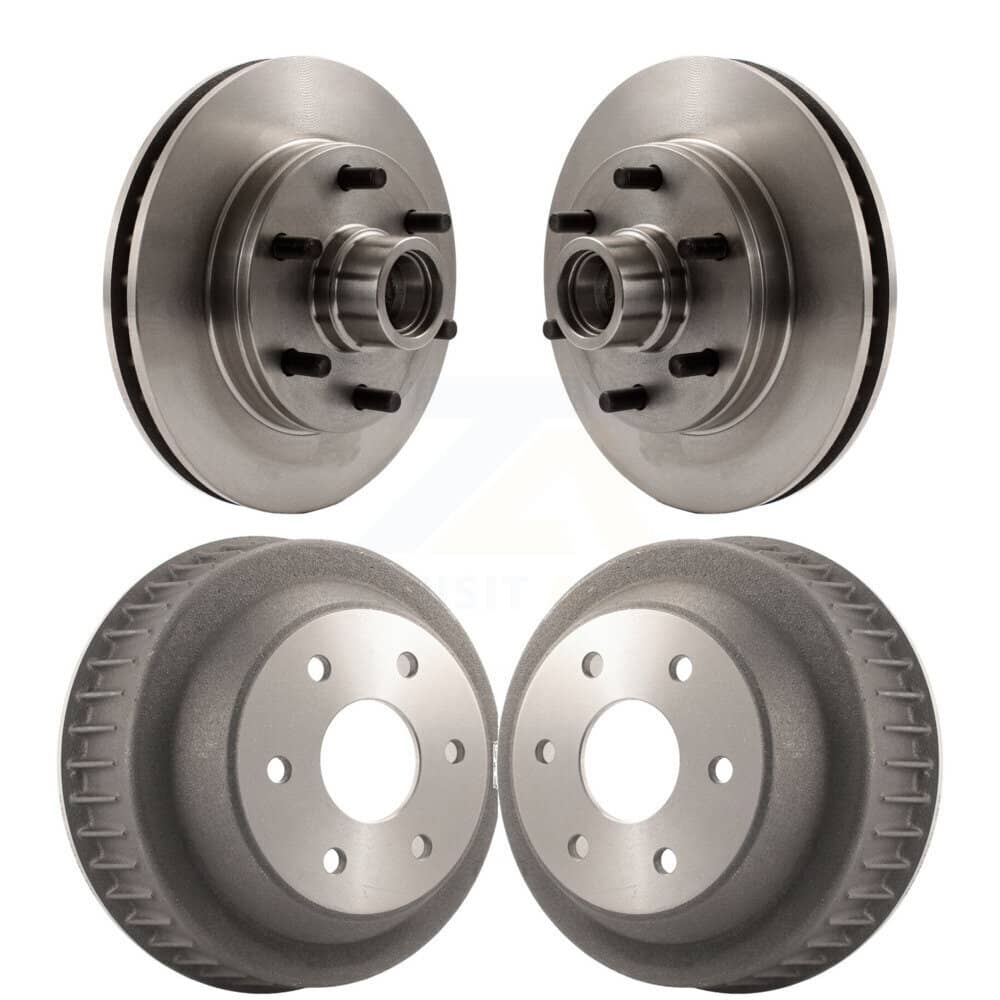 CMX - K8-102214 - Front and Rear Disc Brake Rotor and Hub Assembly Kits