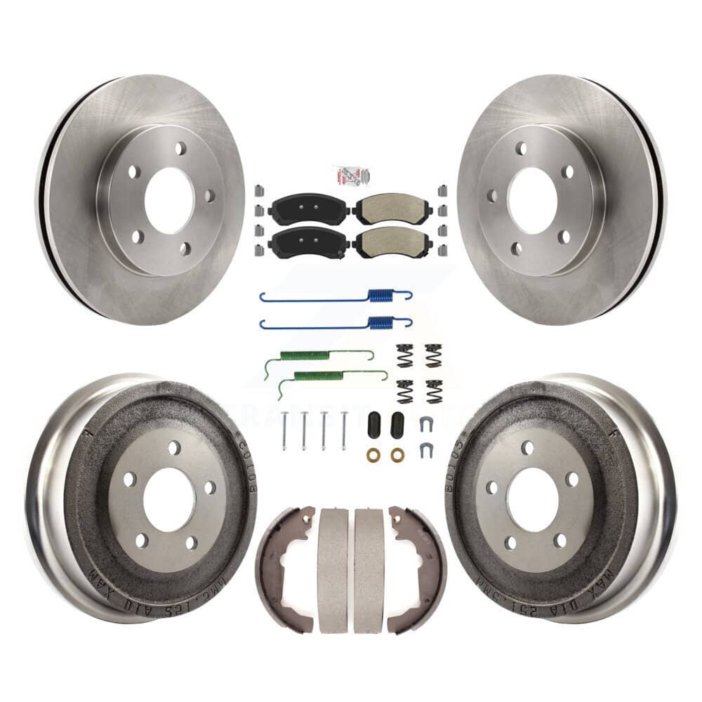 Transit Auto - K8A-100121 - Front and Rear Disc Brake Kits