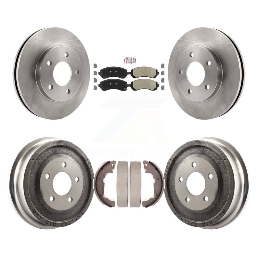 Transit Auto - K8A-105019 - Front and Rear Disc Brake Kits