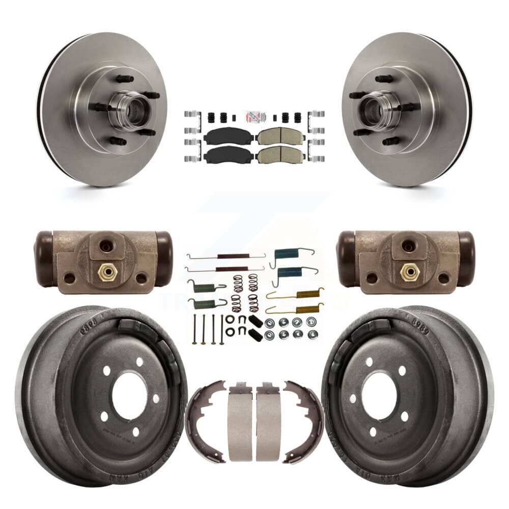 Transit Auto - K8A-105654 - Front and Rear Disc Brake Kits