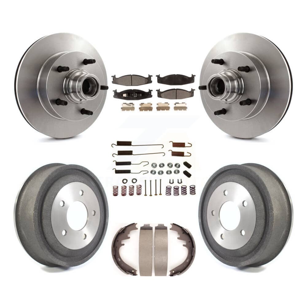 Transit Auto - K8F-102166 - Front and Rear Disc Brake Kits