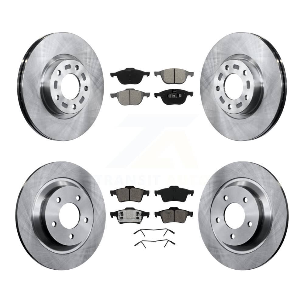 Transit Auto - K8S-101239 - Front and Rear Disc Brake Kits
