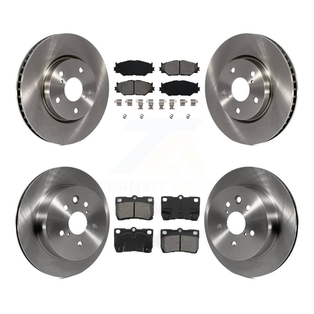Transit Auto - K8S-101333 - Front and Rear Disc Brake Kits
