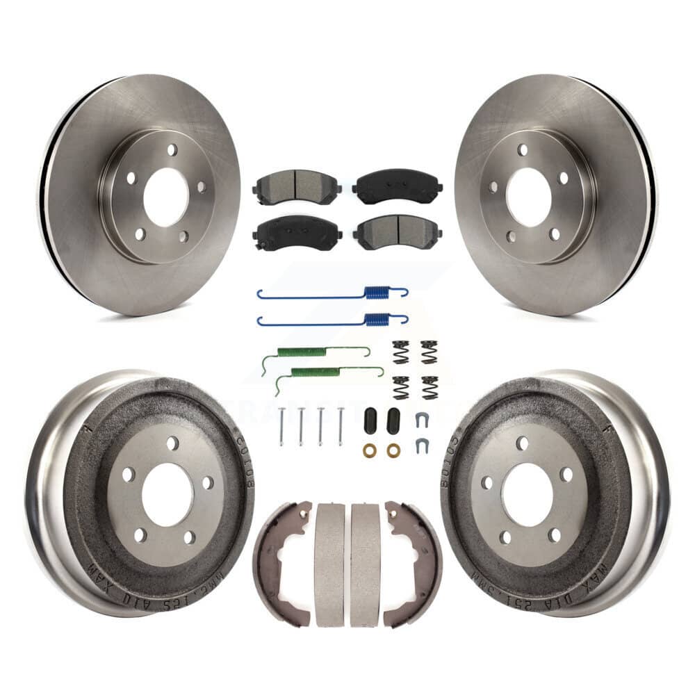 Transit Auto - K8S-102008 - Front and Rear Disc Brake Kits
