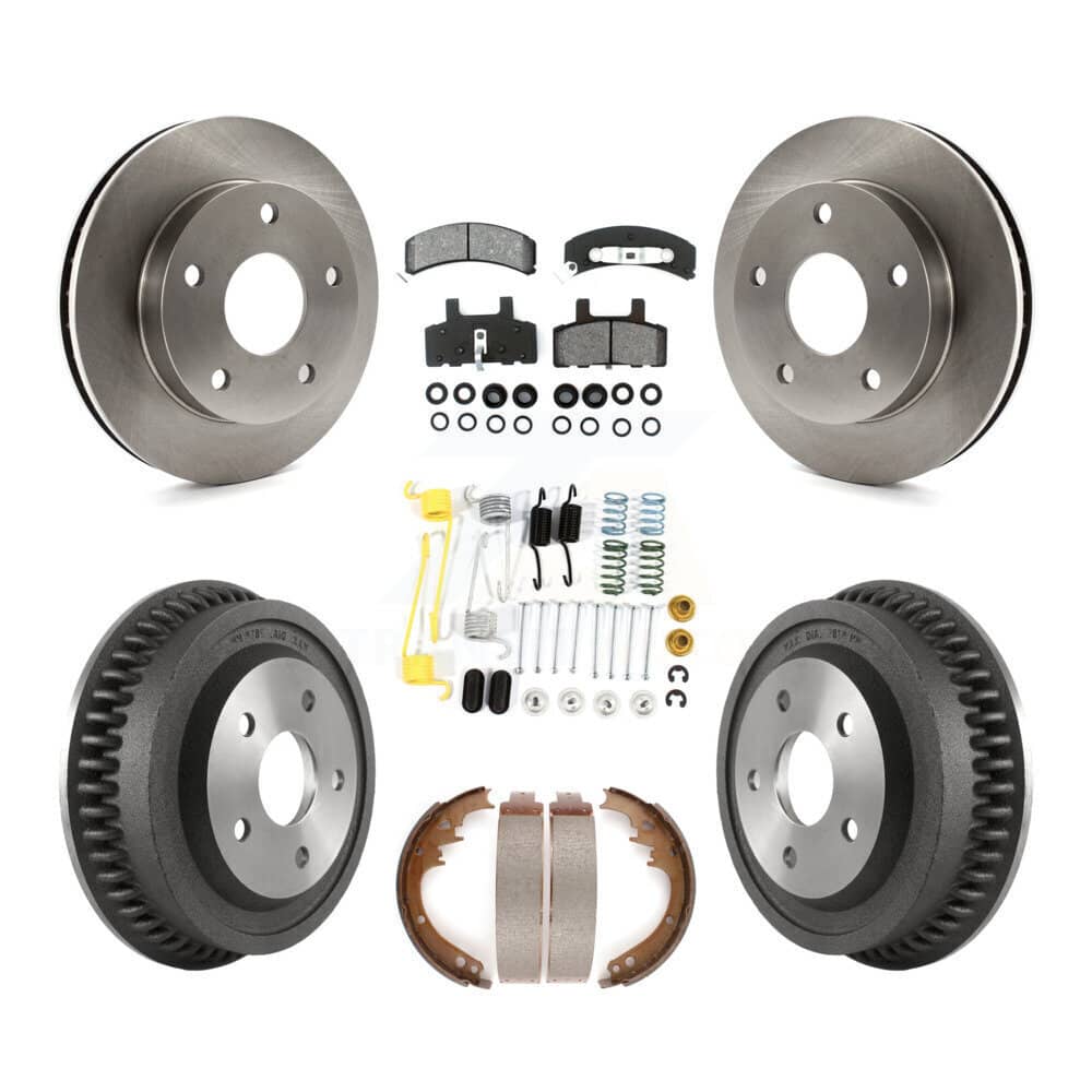 Transit Auto - K8S-102051 - Front and Rear Disc Brake Kits