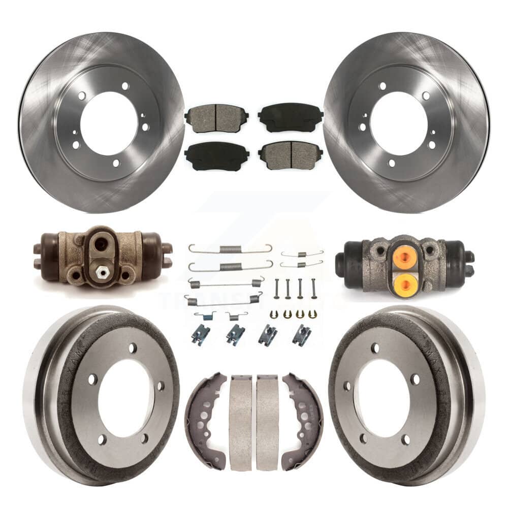Transit Auto - K8S-102445 - Front and Rear Disc Brake Kits