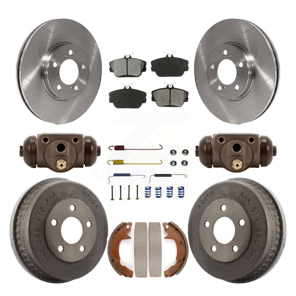 Transit Auto - K8S-102503 - Front and Rear Disc Brake Kits