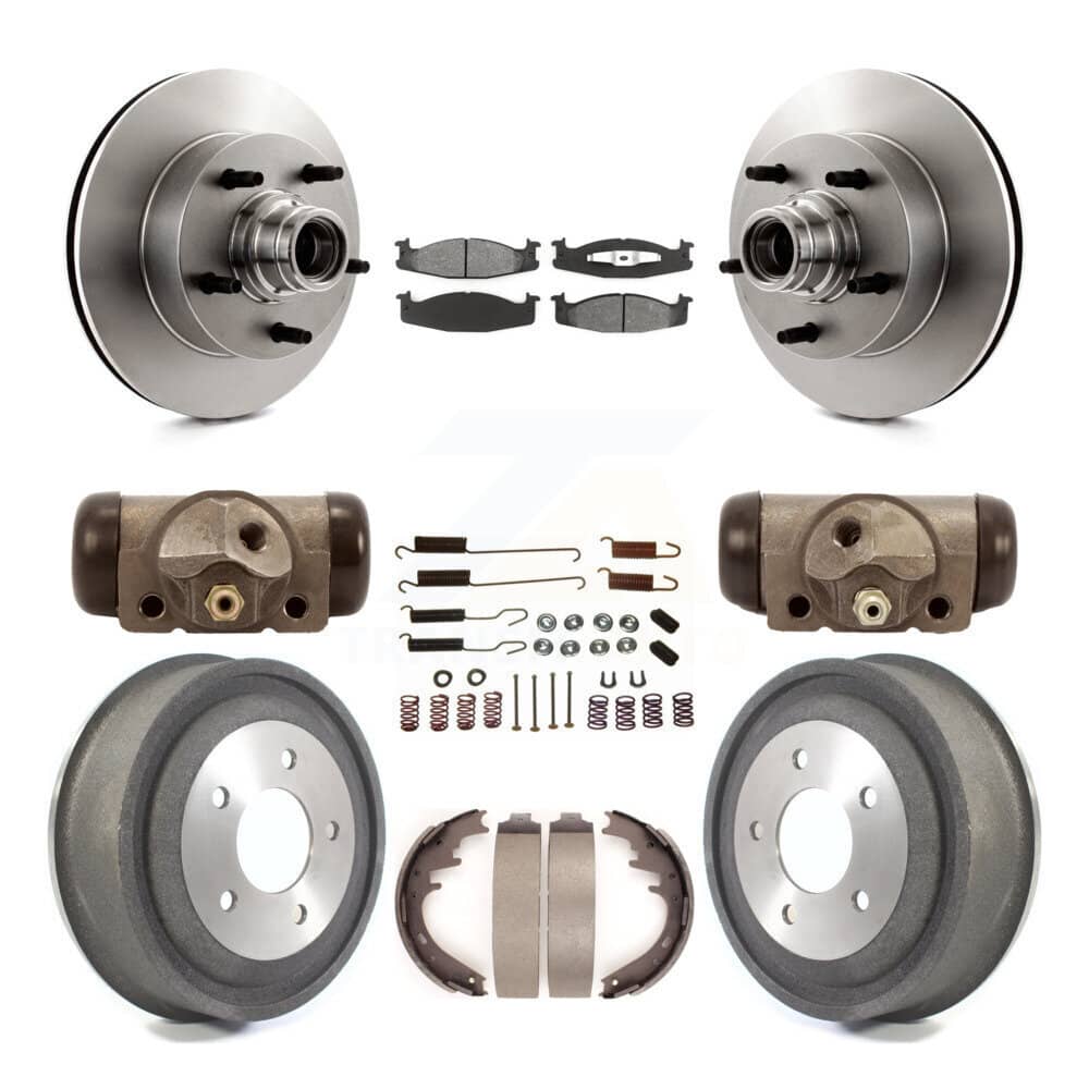 Transit Auto - K8S-103164 - Front and Rear Disc Brake Kits