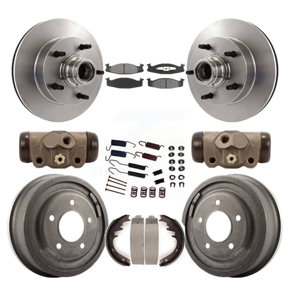 Transit Auto - K8S-103169 - Front and Rear Disc Brake Kits