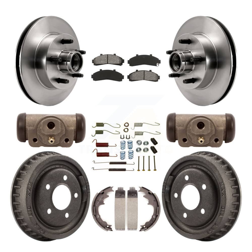 Transit Auto - K8S-103178 - Front and Rear Disc Brake Kits