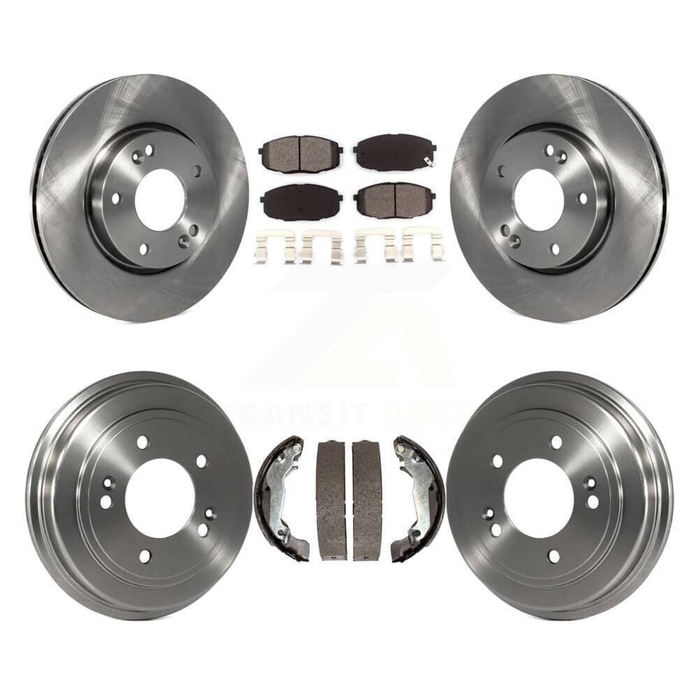 Transit Auto - K8S-103201 - Front and Rear Disc Brake Kits