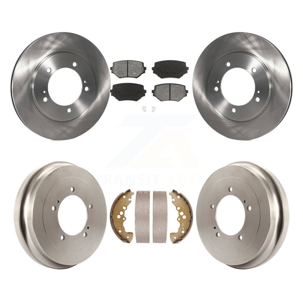 Transit Auto - K8S-103386 - Front and Rear Disc Brake Kits
