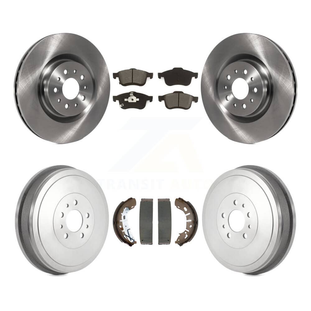 Transit Auto - K8S-103701 - Front and Rear Disc Brake Kits