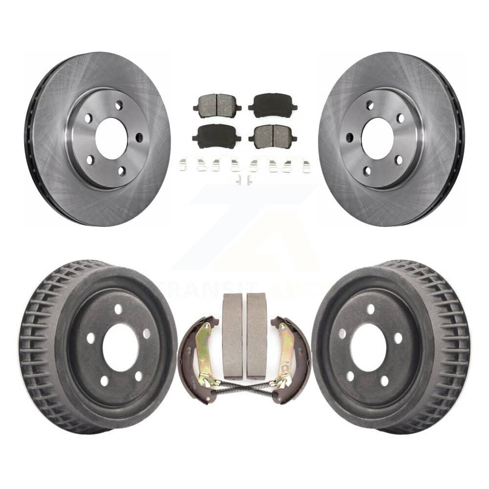 Transit Auto - K8S-103731 - Front and Rear Disc Brake Kits