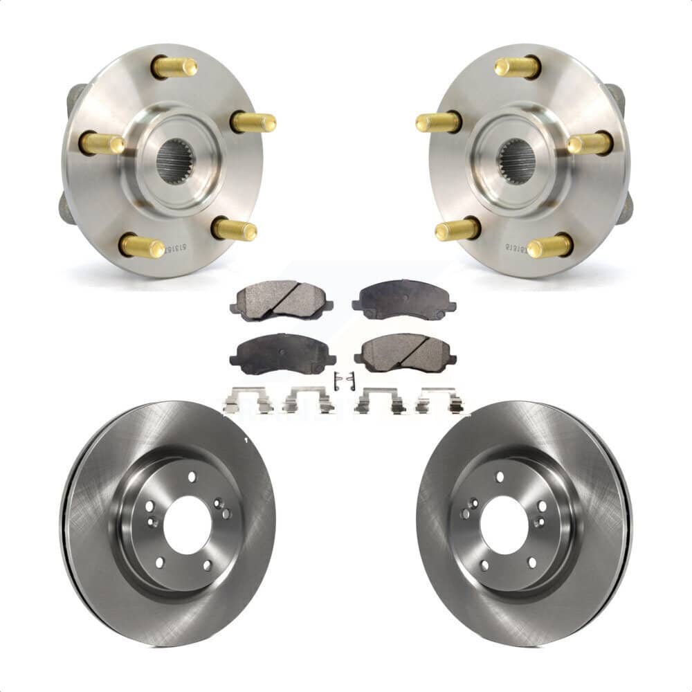 Transit Auto - KBB-100446 - Front Wheel Bearing and Hub Assembly Kits