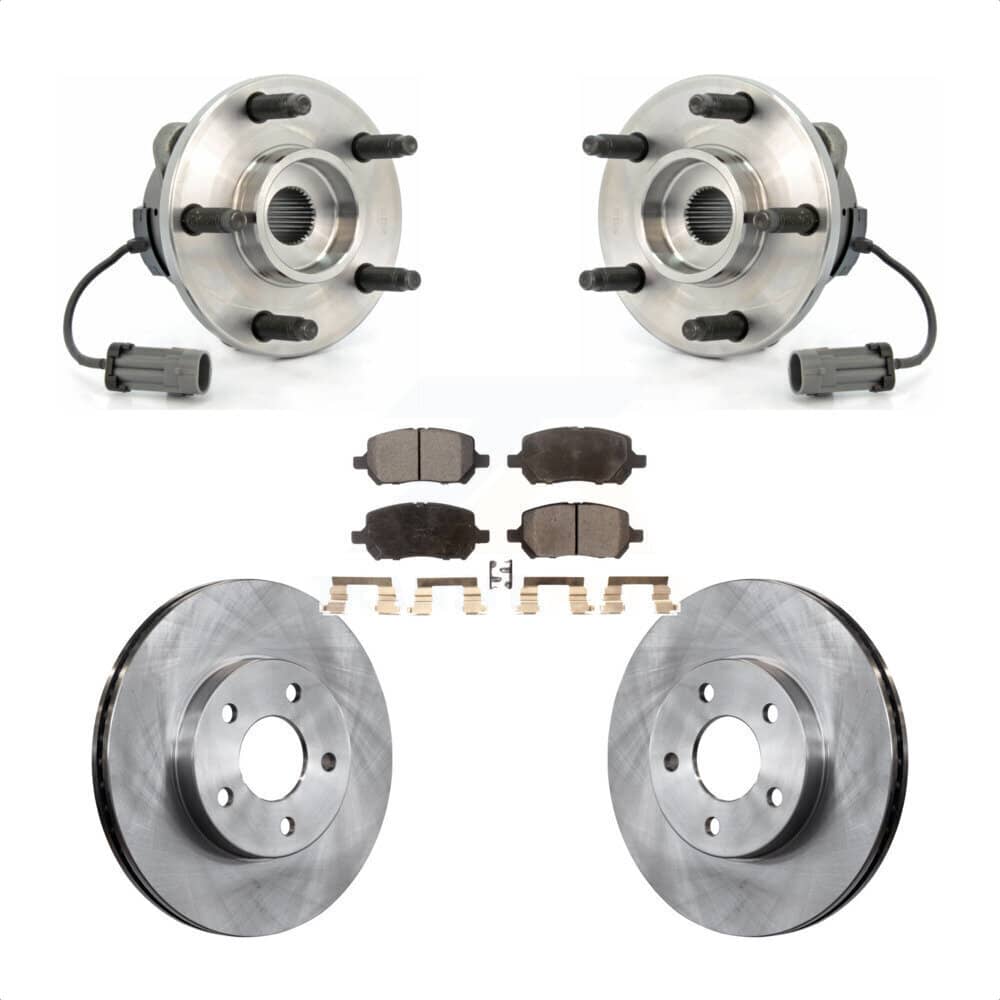 Transit Auto - KBB-100496 - Front Wheel Bearing and Hub Assembly Kits