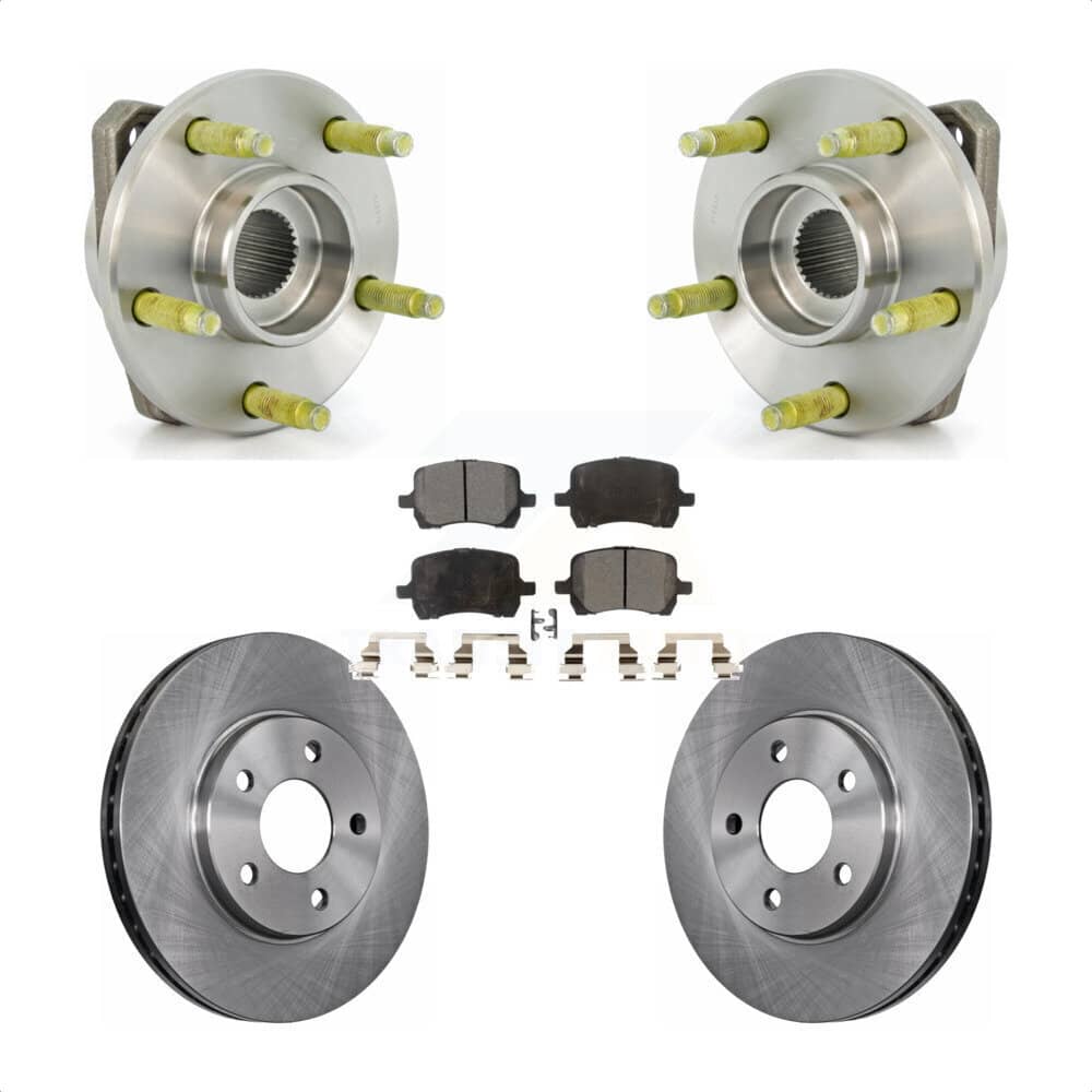 Transit Auto - KBB-100510 - Front Wheel Bearing and Hub Assembly Kits