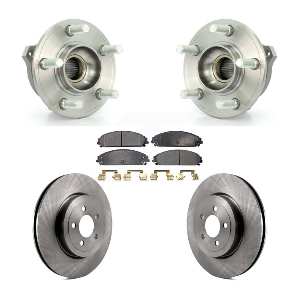 Transit Auto - KBB-100533 - Front Wheel Bearing and Hub Assembly Kits