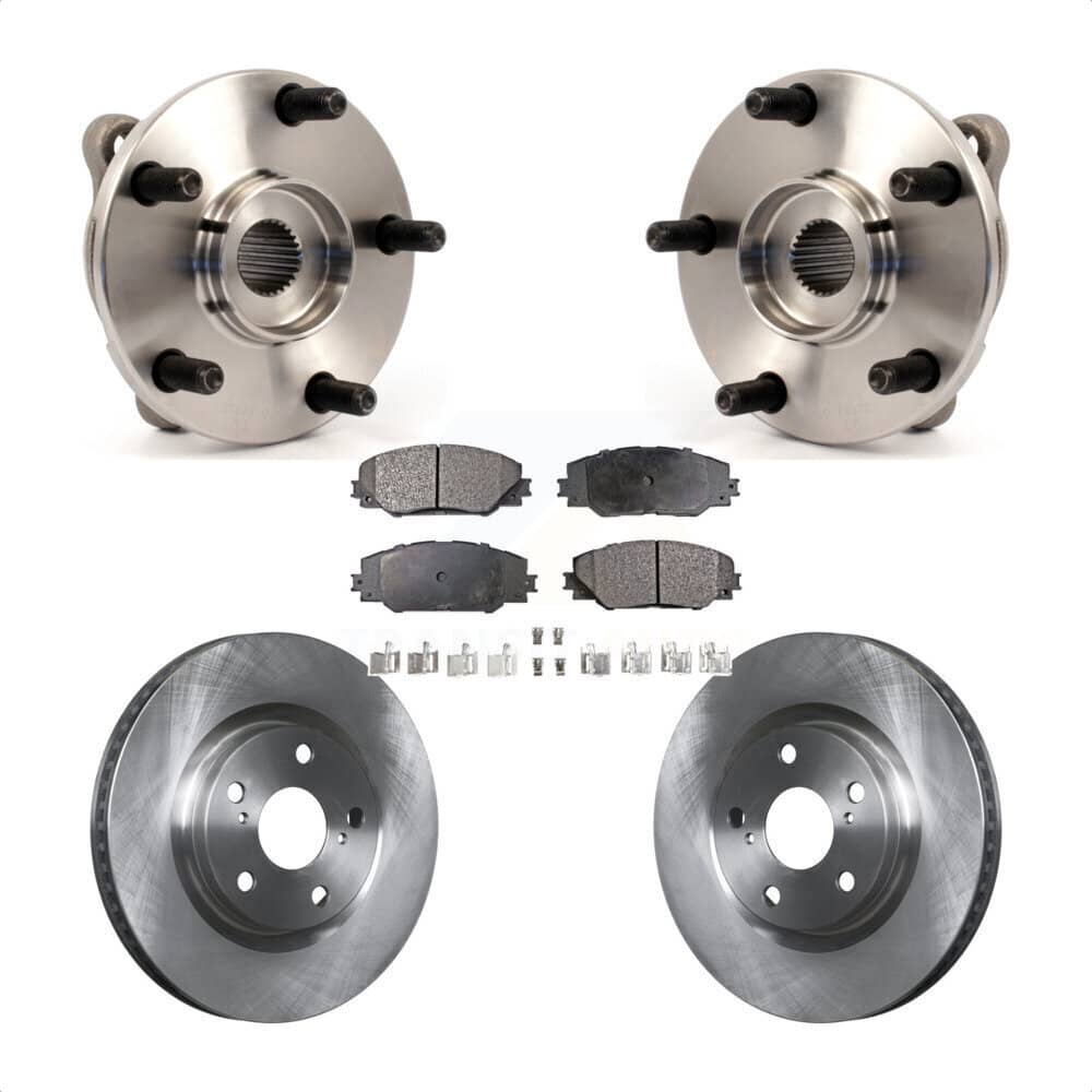 Transit Auto - KBB-100573 - Front Wheel Bearing and Hub Assembly Kits