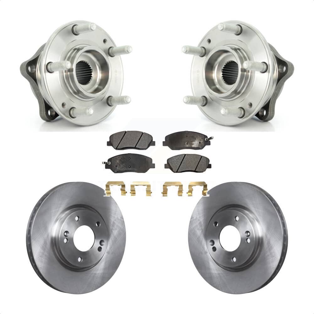 Transit Auto - KBB-100590 - Front Wheel Bearing and Hub Assembly Kits