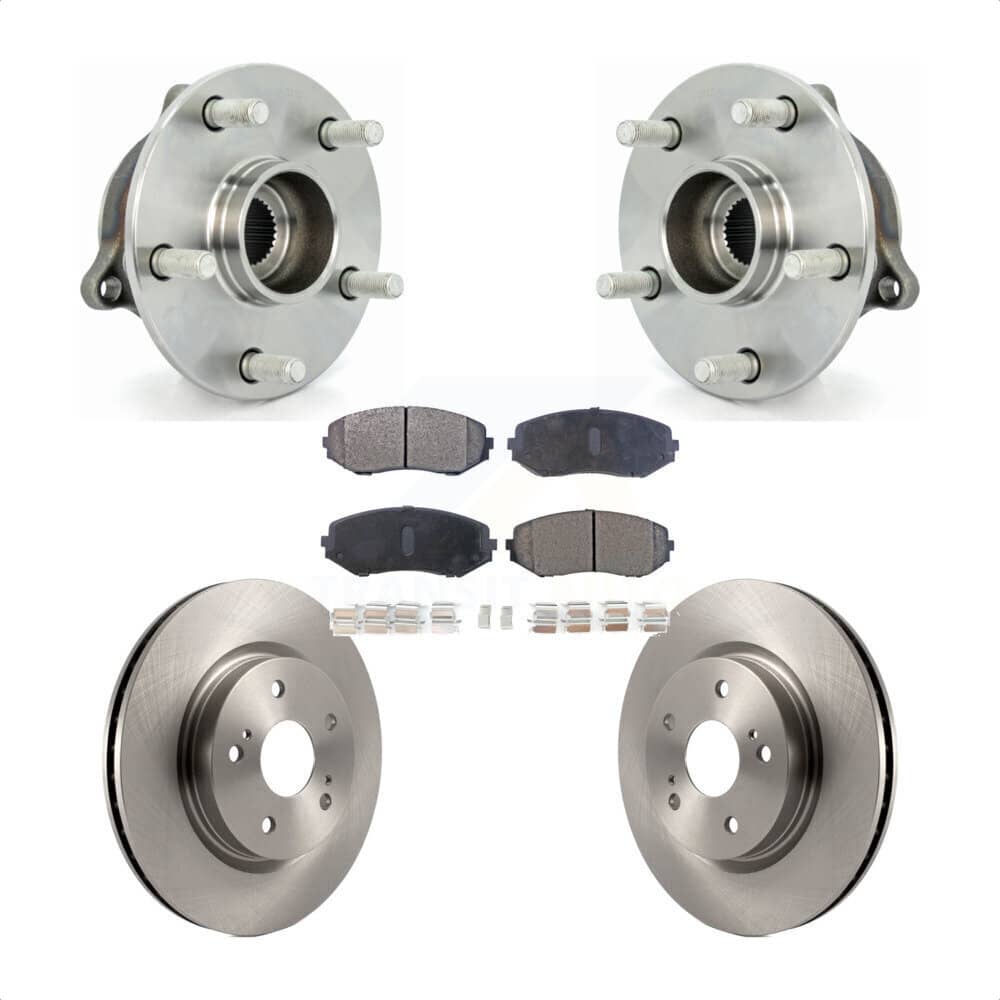 Transit Auto - KBB-100645 - Front Wheel Bearing and Hub Assembly Kits