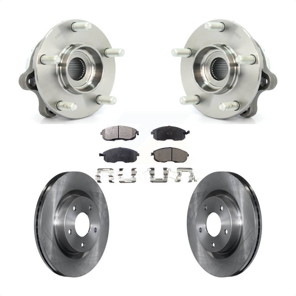 Transit Auto - KBB-100648 - Front Wheel Bearing and Hub Assembly Kits