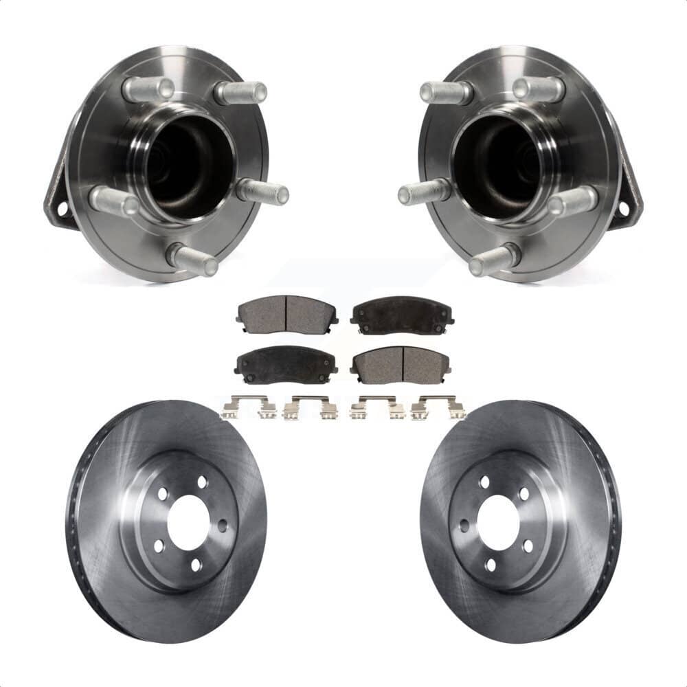 Transit Auto - KBB-100691 - Front Wheel Bearing and Hub Assembly Kits