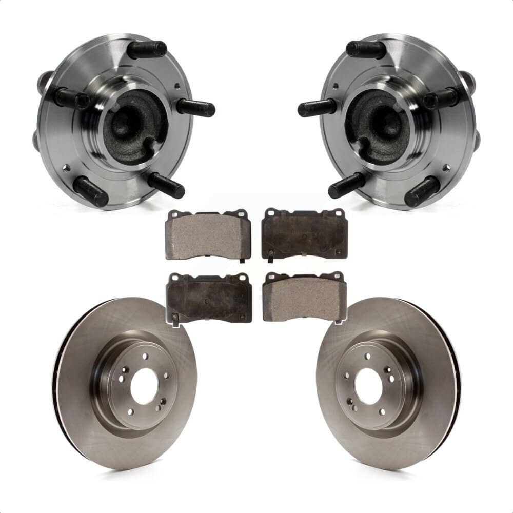 Transit Auto - KBB-100724 - Front Wheel Bearing and Hub Assembly Kits