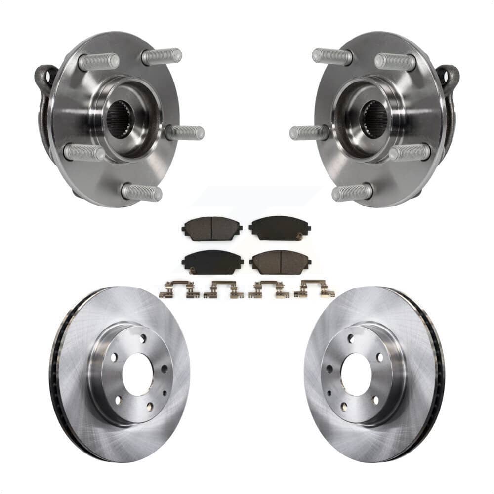 Transit Auto - KBB-100737 - Front Wheel Bearing and Hub Assembly Kits