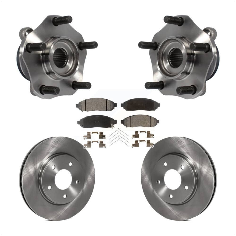 Transit Auto - KBB-100743 - Front Wheel Bearing and Hub Assembly Kits