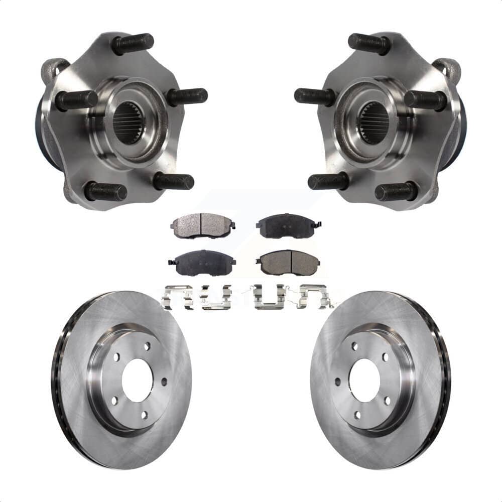 Transit Auto - KBB-100744 - Front Wheel Bearing and Hub Assembly Kits