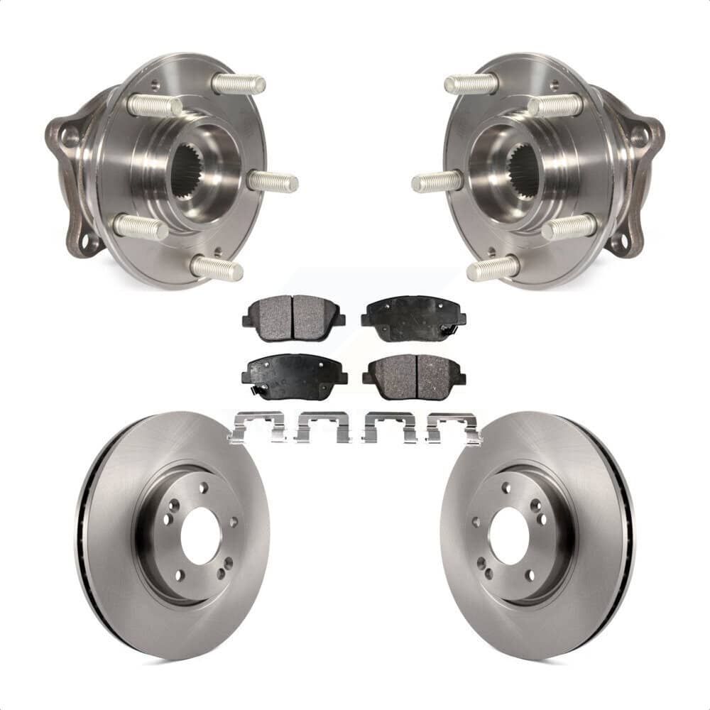 Transit Auto - KBB-100752 - Front Wheel Bearing and Hub Assembly Kits
