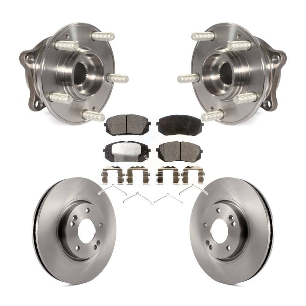 Transit Auto - KBB-100753 - Front Wheel Bearing and Hub Assembly Kits