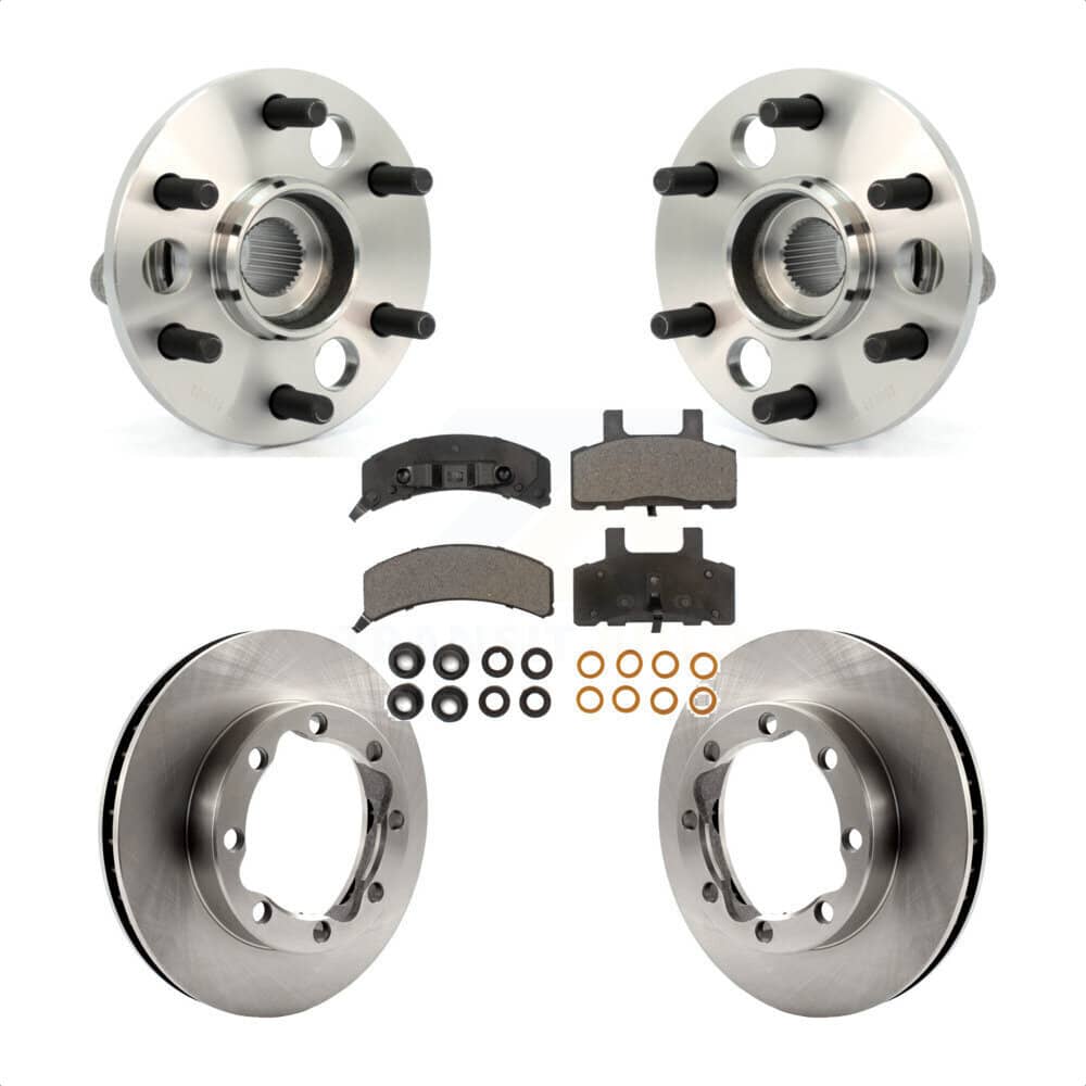 Transit Auto - KBB-100763 - Front Wheel Bearing and Hub Assembly Kits