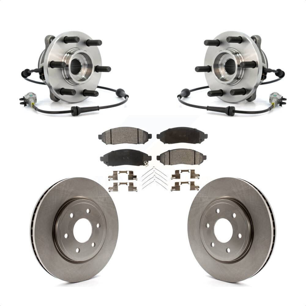 Transit Auto - KBB-100837 - Front Wheel Bearing and Hub Assembly Kits