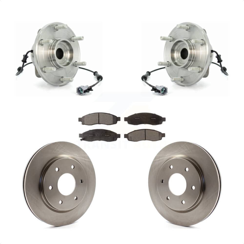 Transit Auto - KBB-100842 - Front Wheel Bearing and Hub Assembly Kits