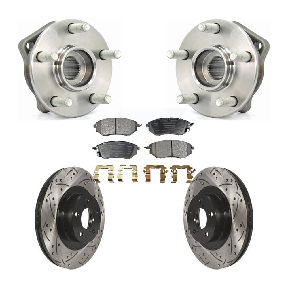 Transit Auto - KBB-102868 - Front Wheel Bearing and Hub Assembly Kits