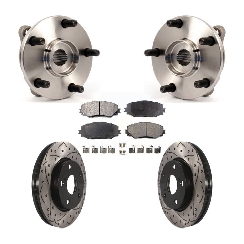 Transit Auto - KBB-102890 - Front Wheel Bearing and Hub Assembly Kits