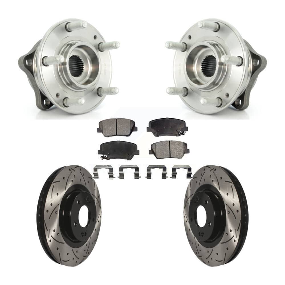 Transit Auto - KBB-102901 - Front Wheel Bearing and Hub Assembly Kits